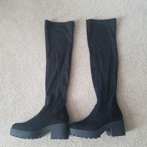 Over the knee boots